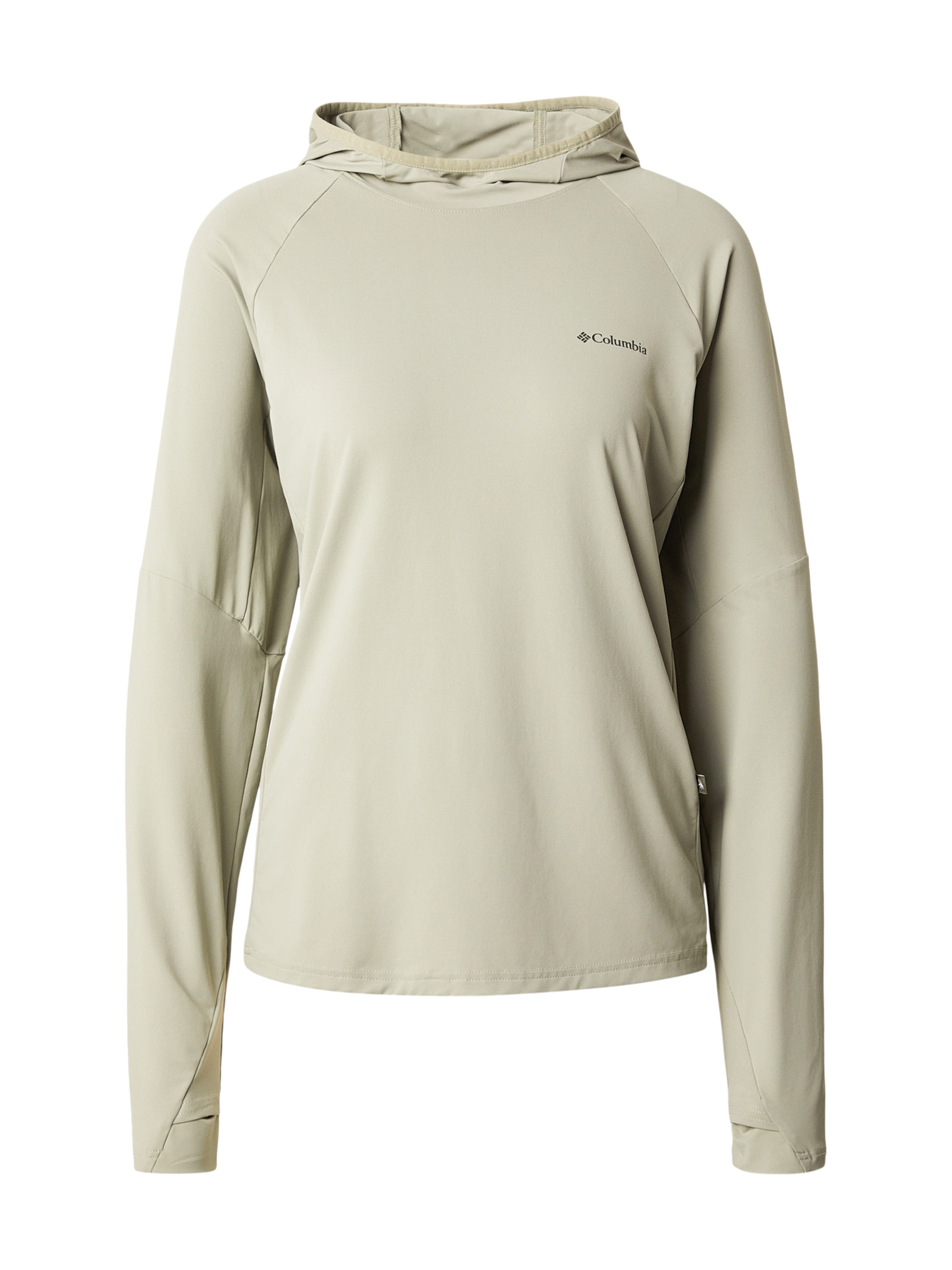 COLUMBIA Športna majica 'Skien Valley' | zelena barva: sprednja stran