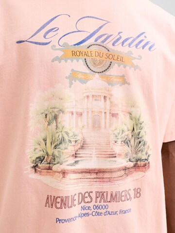 JACK & JONES T-shirt in Pink