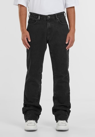 2Y Studios Flared Jeans 'Milu' in Black: front