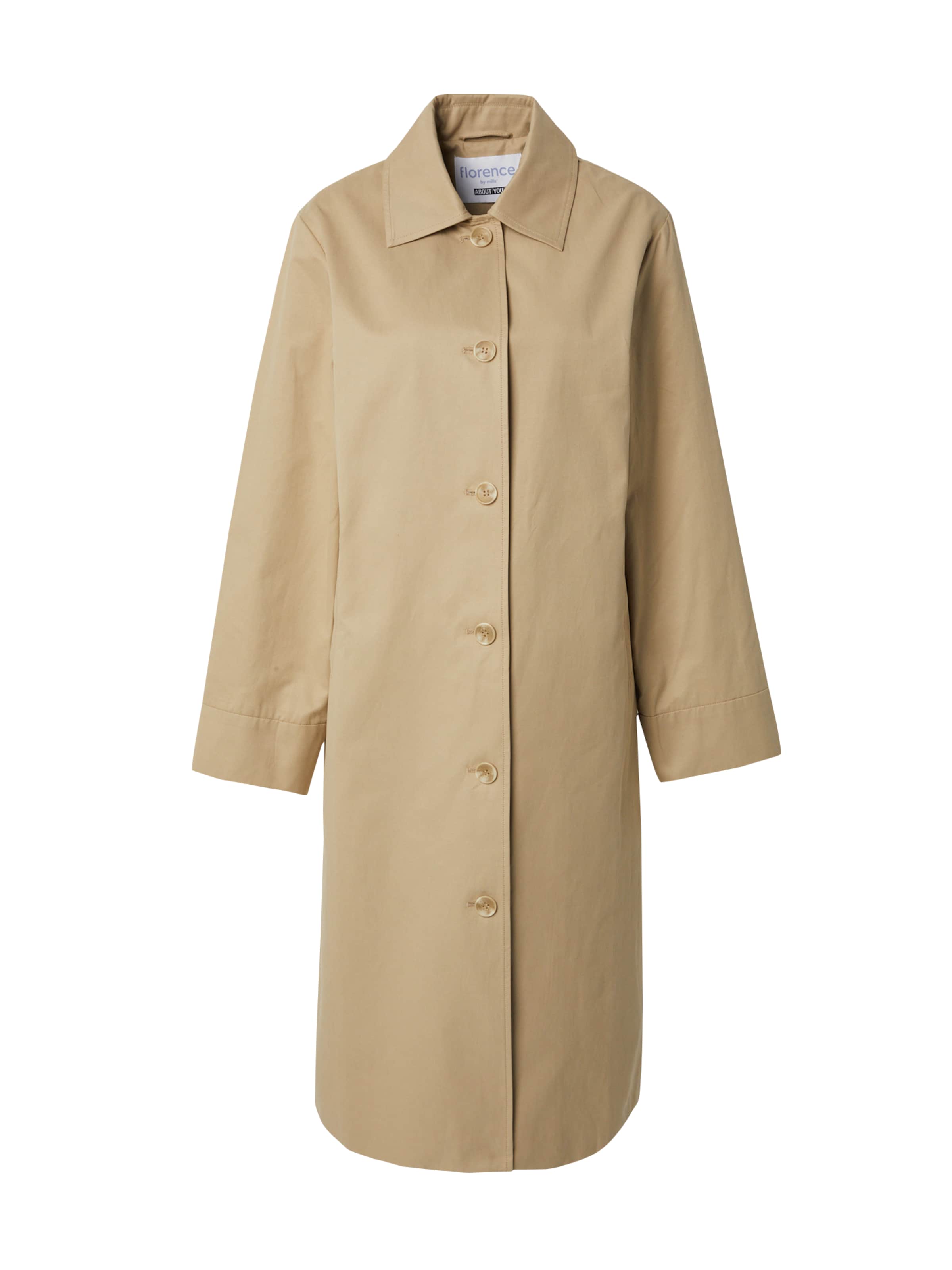 florence by mills exclusive for ABOUT YOU - Abrigo de entretiempo en beige: frente