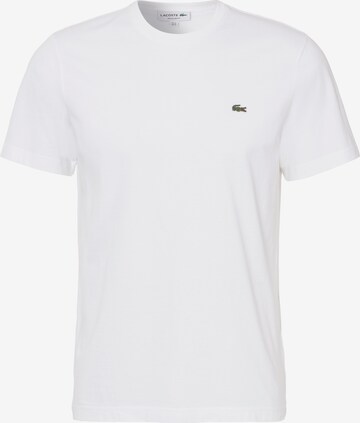 Regular fit Maglietta di LACOSTE in bianco: frontale