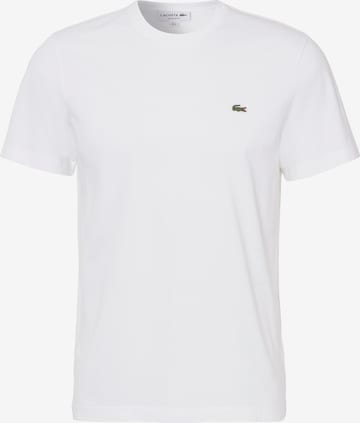 Coupe regular T-Shirt LACOSTE en blanc : devant