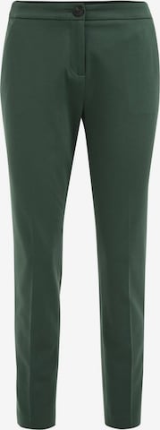 WE Fashion Regular Pants in Green: front