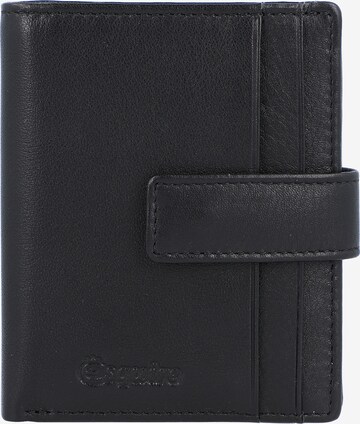 Esquire Wallet 'Oslo ' in Black: front