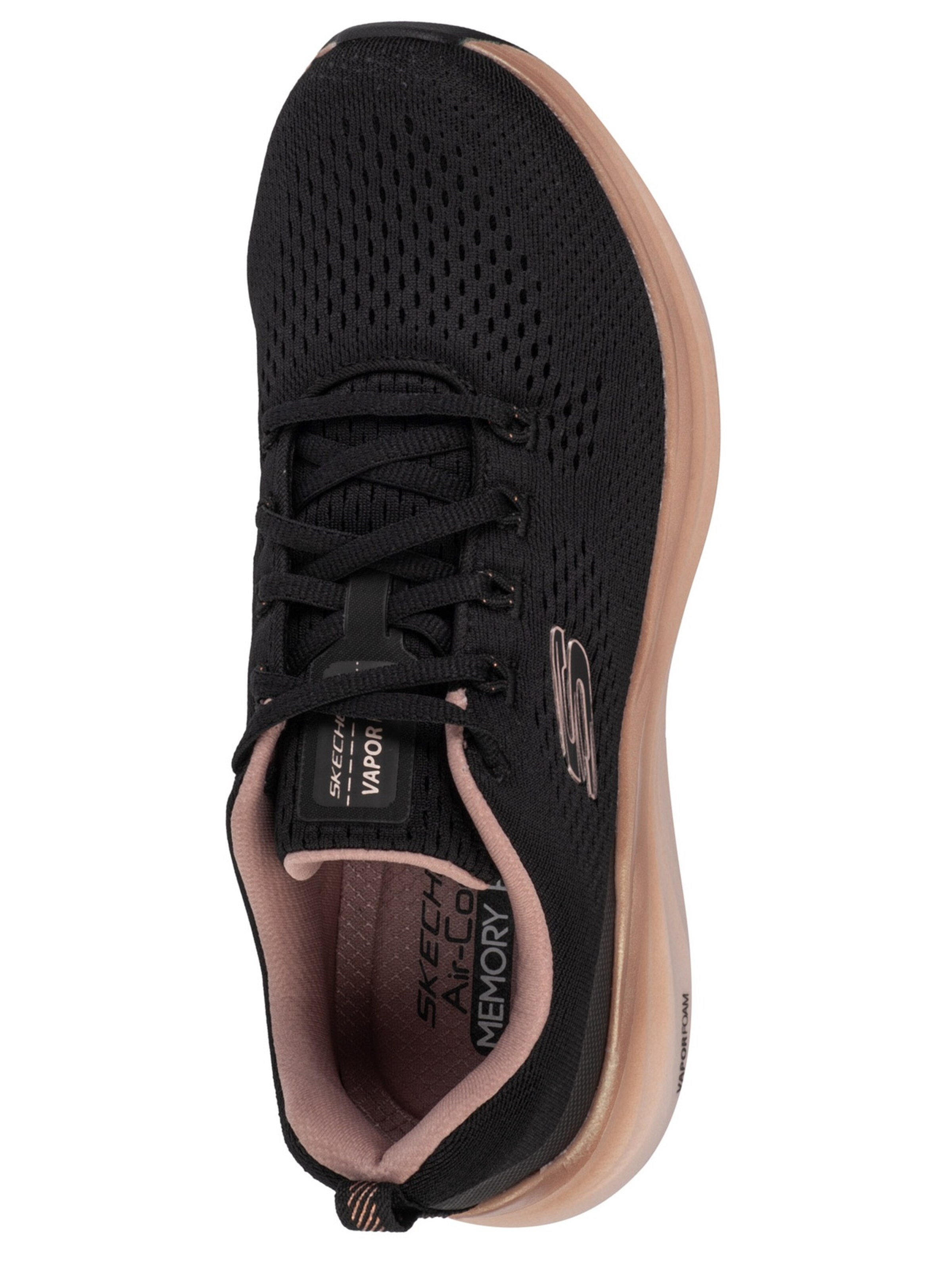 SKECHERS Sneakers laag 'Skechers Vapor Foam - Midnight Glimmer' in Zwart