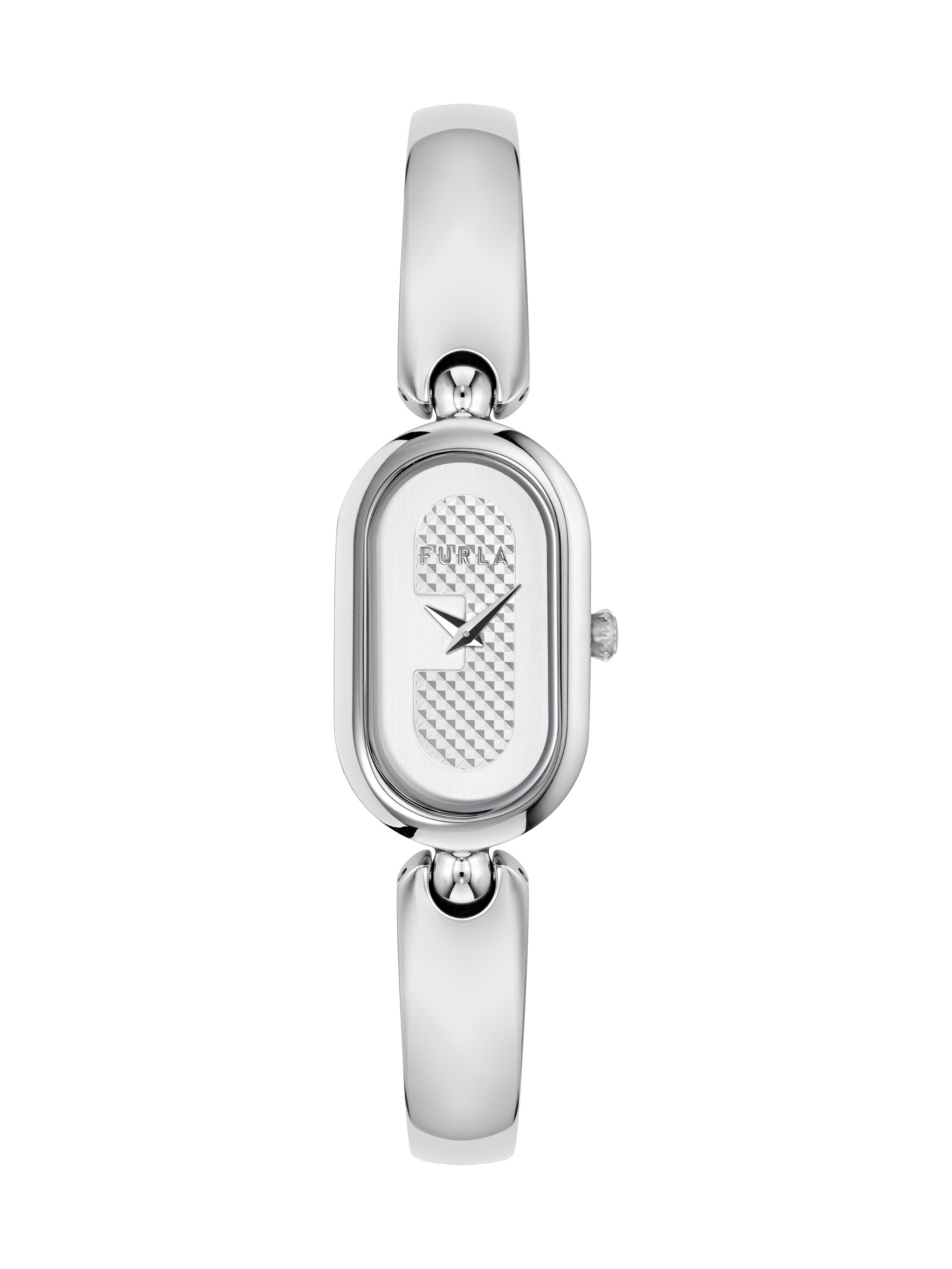 FURLA Analoguhr in Silber: Vorderseite