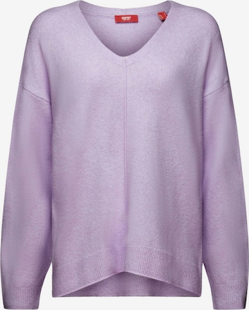 Pull-over ESPRIT en violet : devant