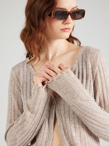PIECES Strickjacke 'PCALEXA' in Beige