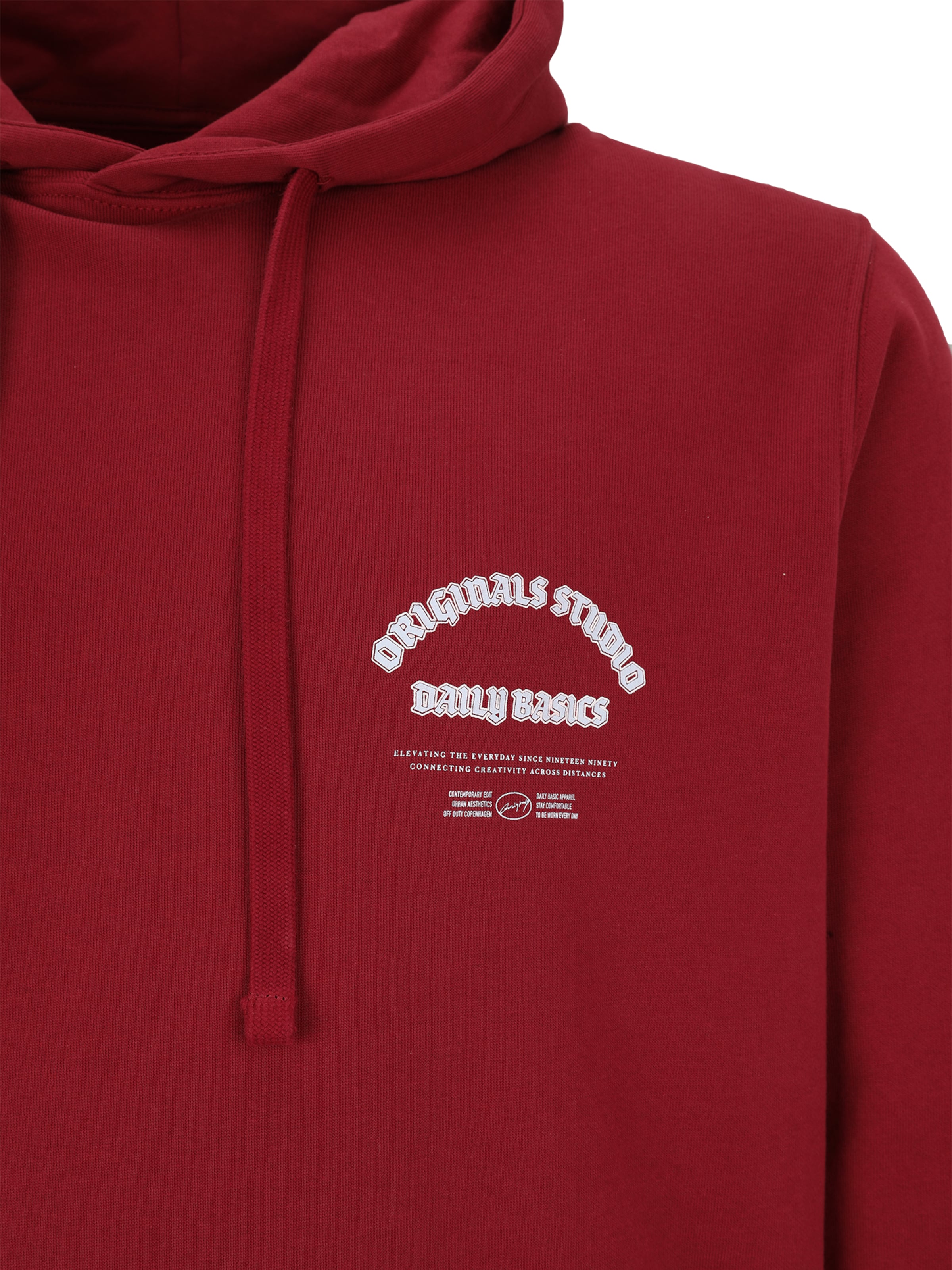 Sweat-shirt 'JORMEADOWS' Jack & Jones Plus en rouge