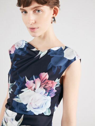 SWING Sheath Dress in Blue