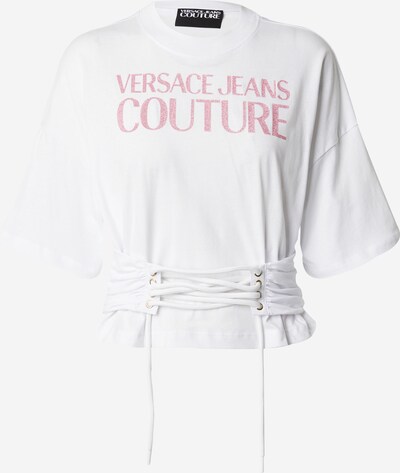Versace Jeans Couture T-Krekls, krāsa - rožains / balts, Preces skats