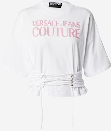 T-shirt Versace Jeans Couture en blanc : devant