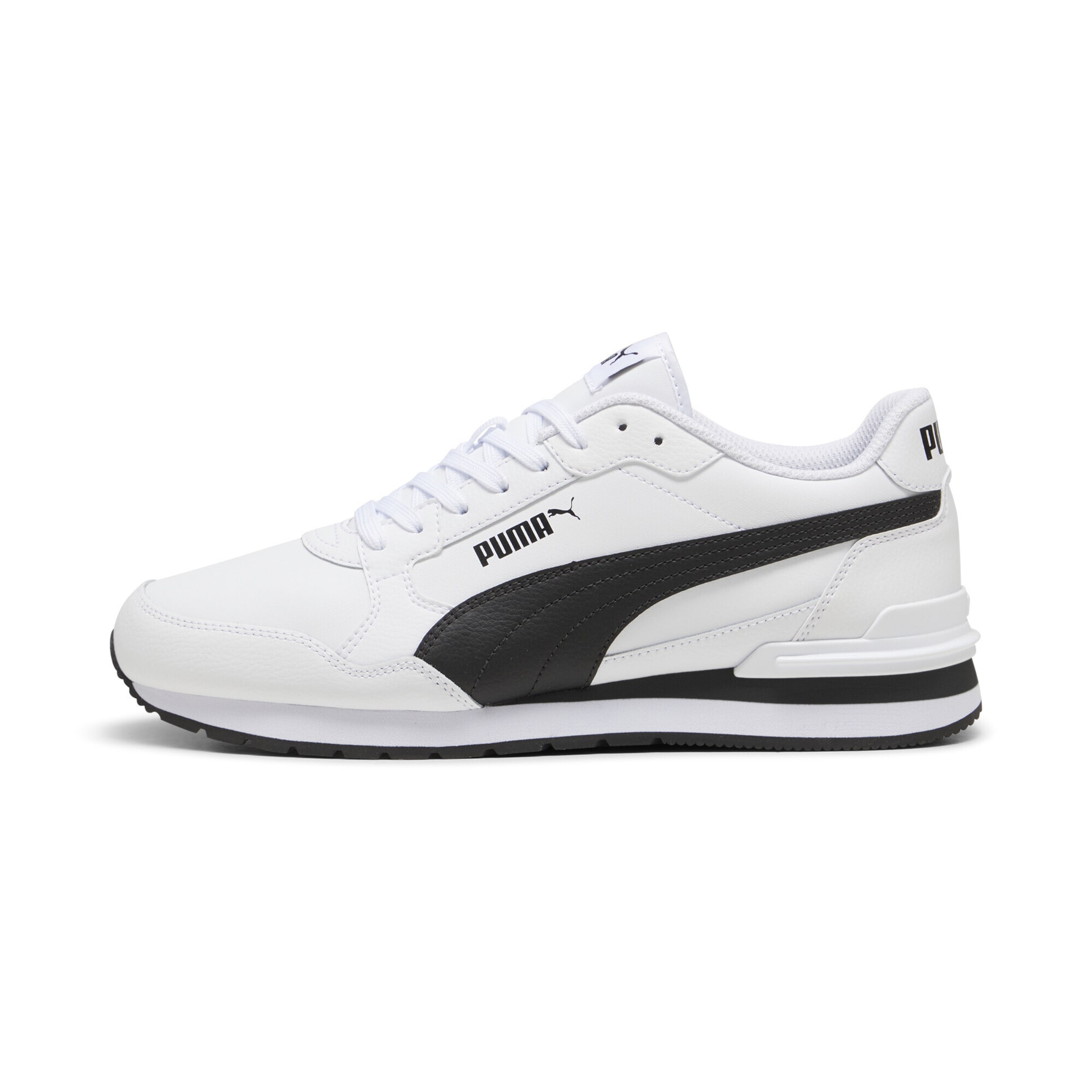 PUMA Platform trainers 'ST Runner V4' in White: front