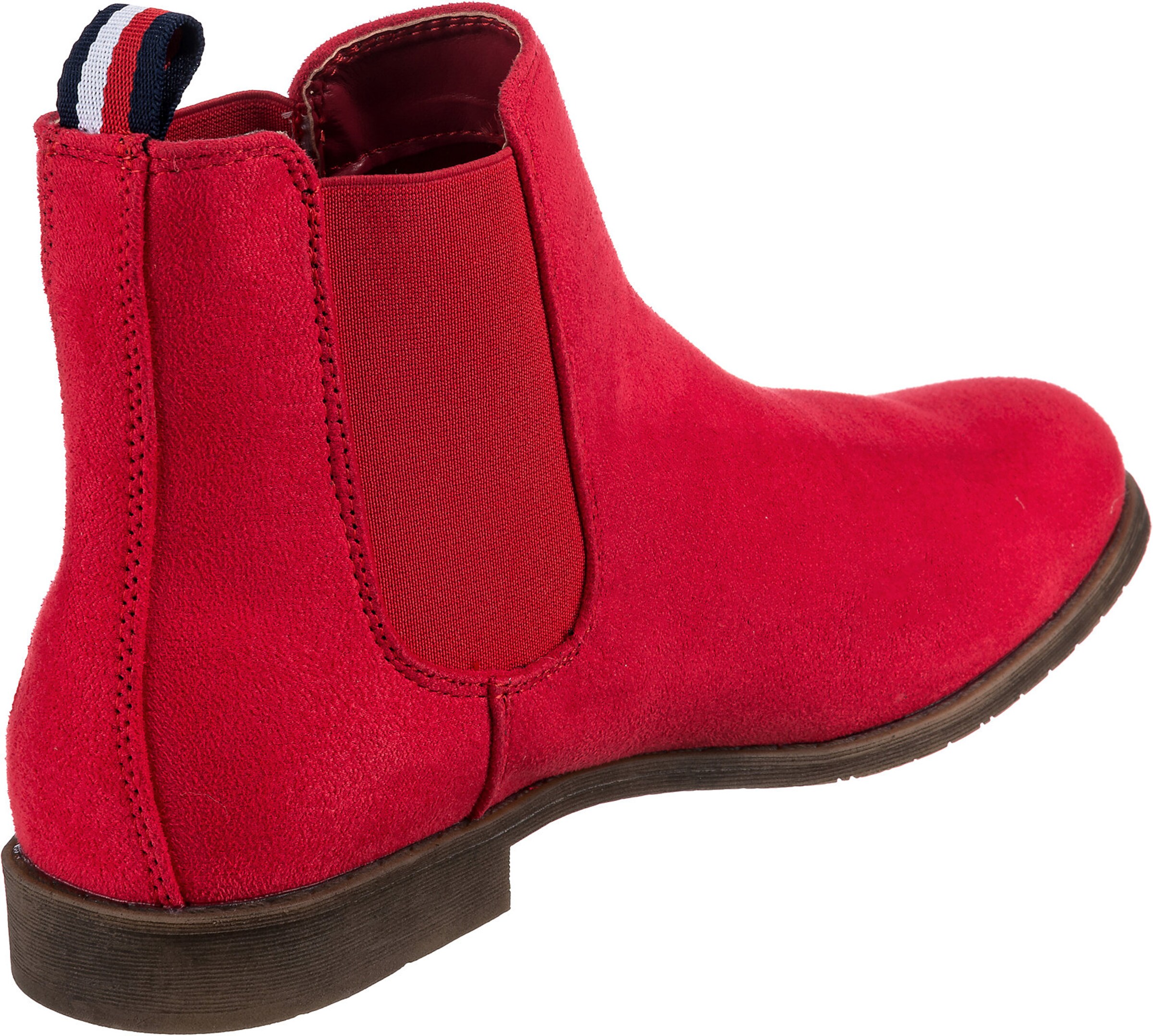 Frauen Stiefeletten Inselhauptstadt Chelsea Boots in Rot - FM08218 Frauen Stiefeletten Inselhauptstadt Chelsea Boots in Rot - FM08218