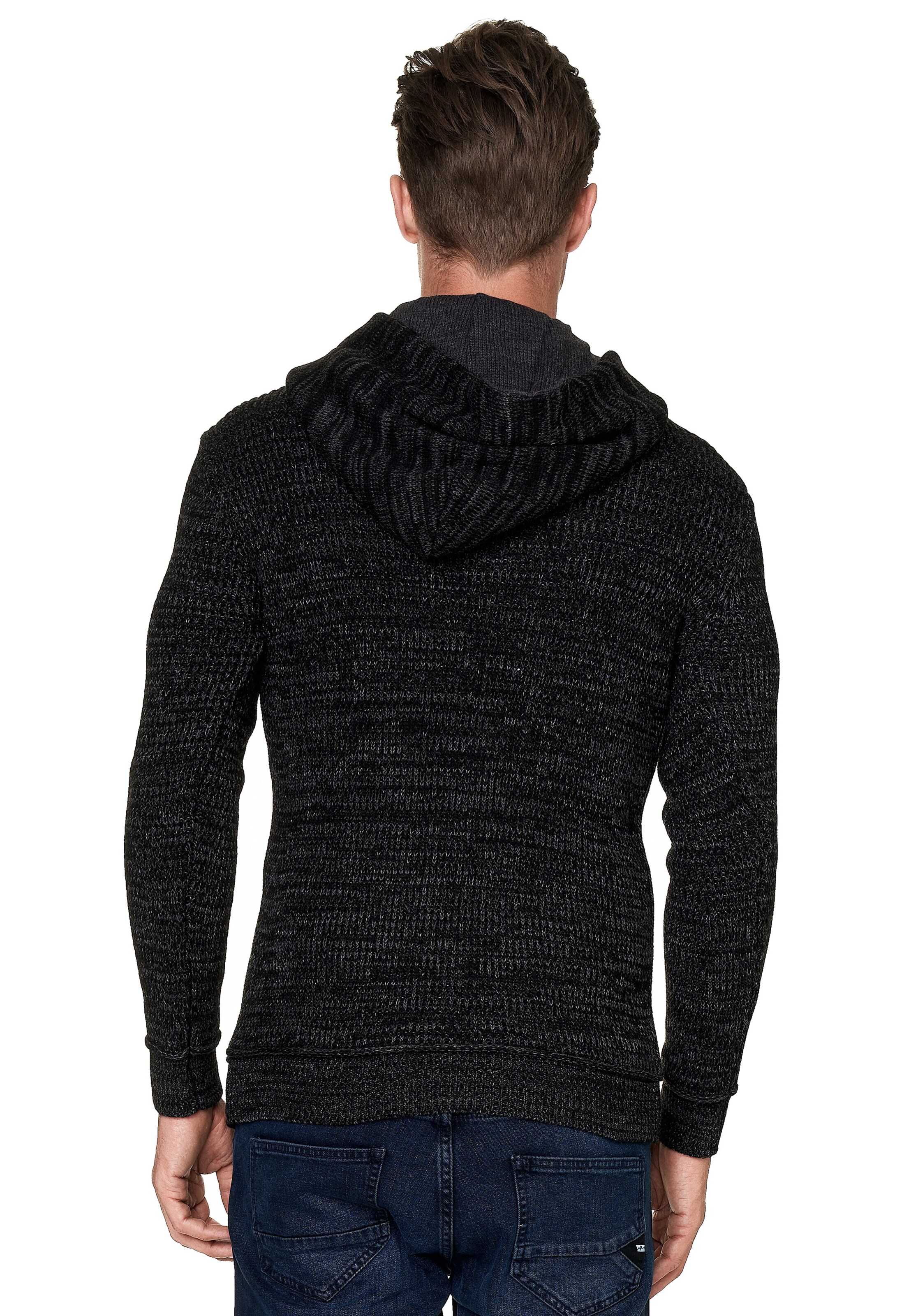 Rusty Neal Pullover in Schwarz