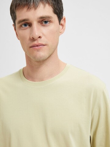 SELECTED HOMME Shirt 'Aspen' in Yellow