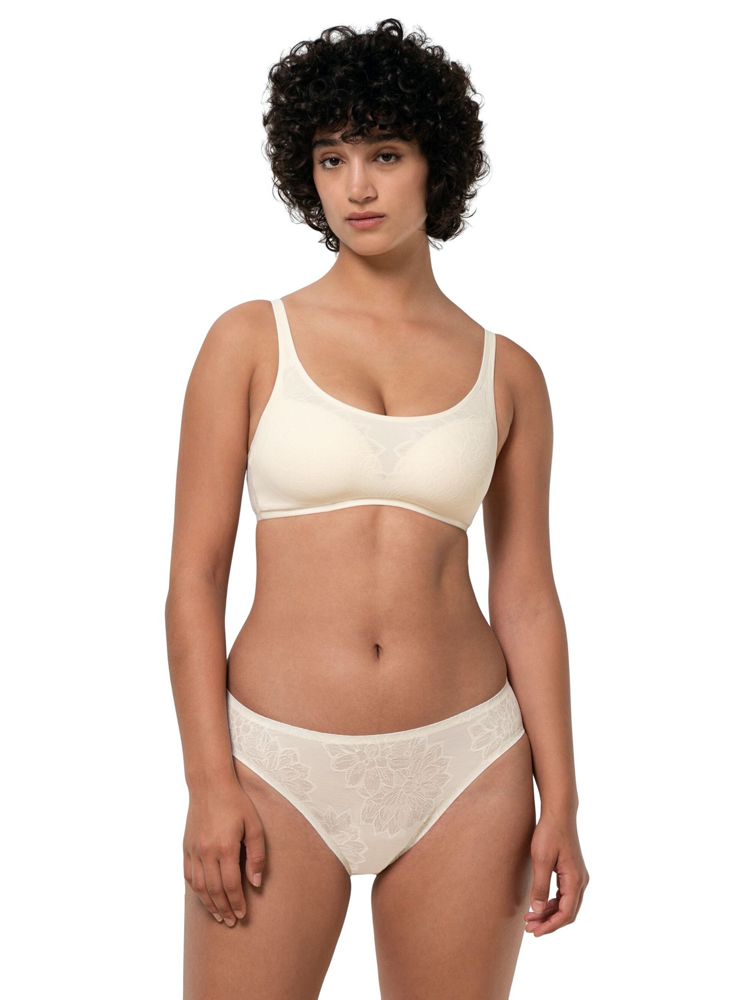 TRIUMPH Bralette Bra ' Fit Smart ' in Yellow