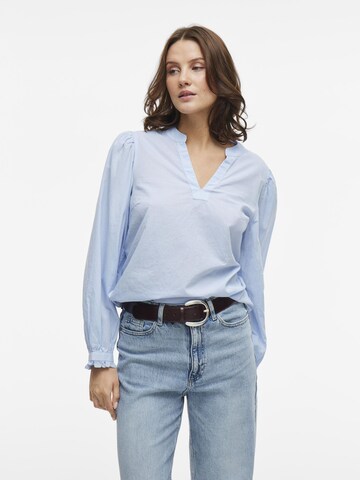 Camicia da donna di VILA in blu: frontale