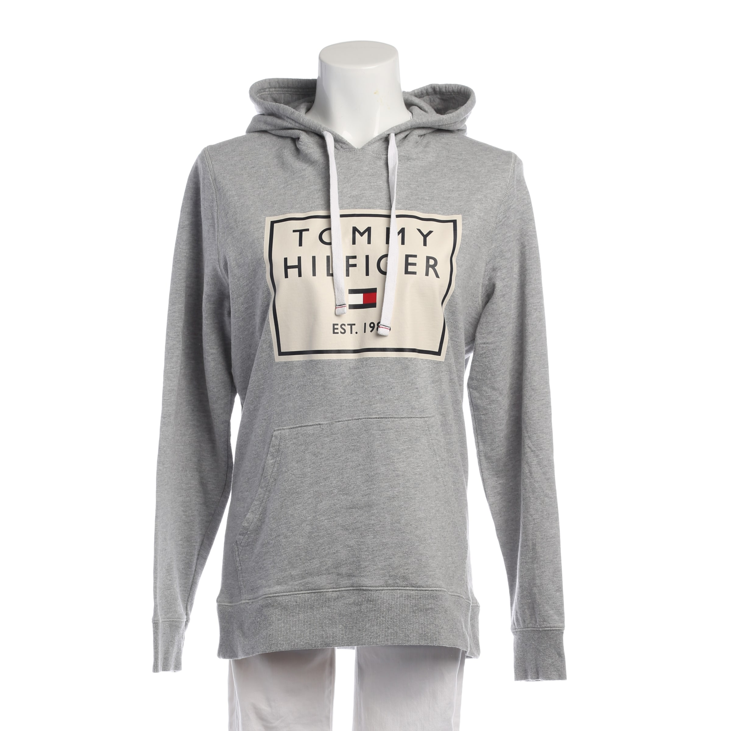 TOMMY HILFIGER Sweatshirt / Sweatjacke M in Mischfarben: Vorderseite