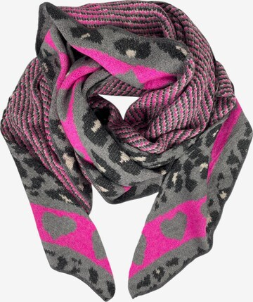 Kumixi Scarf 'Leo Herz' i grå: framsida