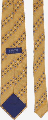 Kenzo Home Seiden-Krawatte One Size in Gelb
