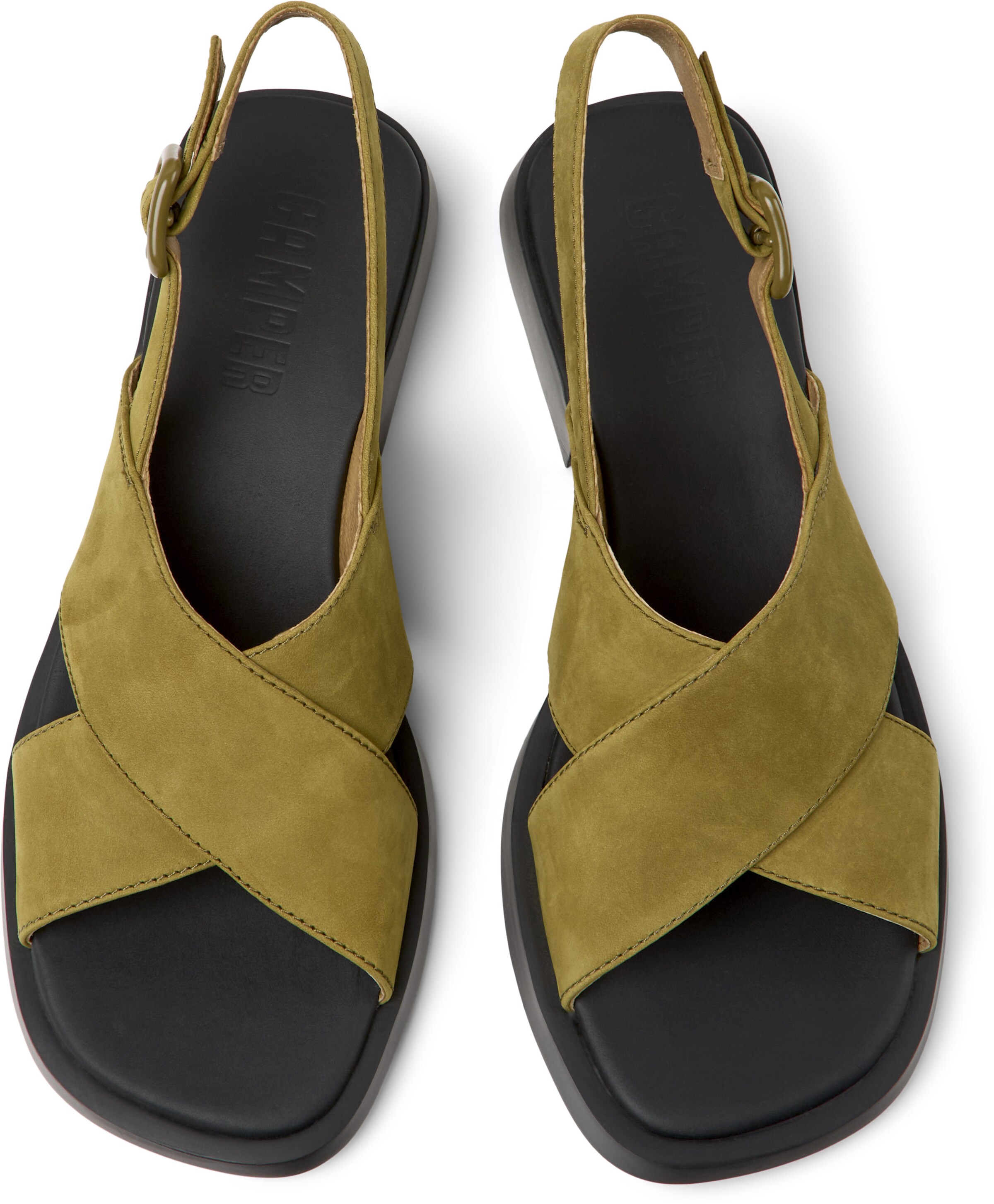 CAMPER Sandals 'Dana' in Green