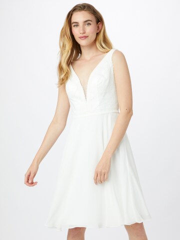 Robe MAGIC BRIDE en blanc : devant