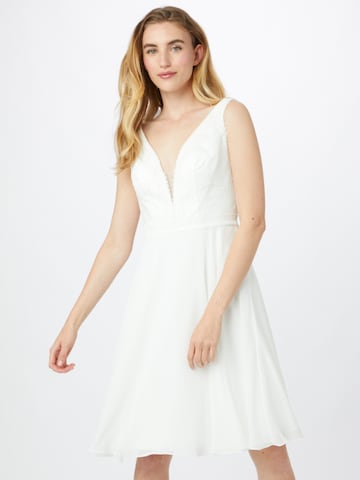 MAGIC BRIDE Dress in White: front