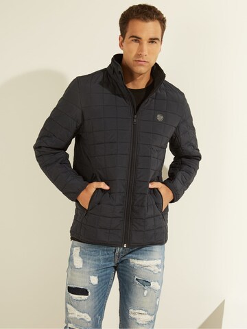 GUESS Between-Season Jacket in Blue: front