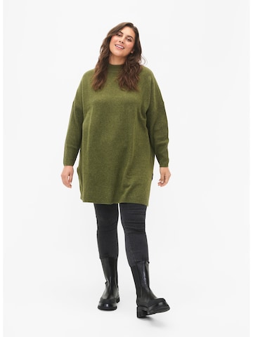 Pull-over 'Casunny' Zizzi en vert