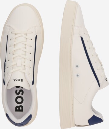 BOSS Black Sneaker 'Rhys' in Weiß