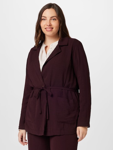 ONLY Carmakoma Blazer in Lila: predná strana