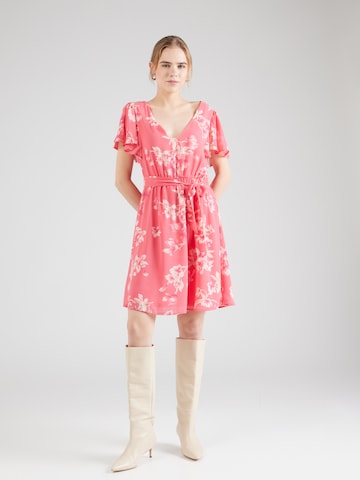 VILA Платье 'MICADA' в Ярко-розовый: спереди