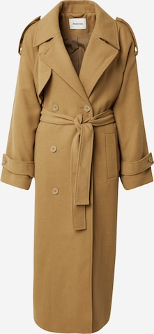 Manteau mi-saison 'Borak' modström en beige : devant