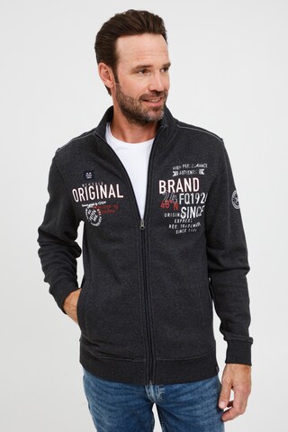 Veste de survêtement 'LENNE' FQ1924 en gris : devant