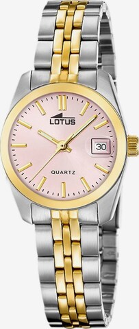Lotus Analoog horloge 'Lotus - Watch Old Money - Quartz watch movement - Watch case width: 26 mm' in Roze: voorkant