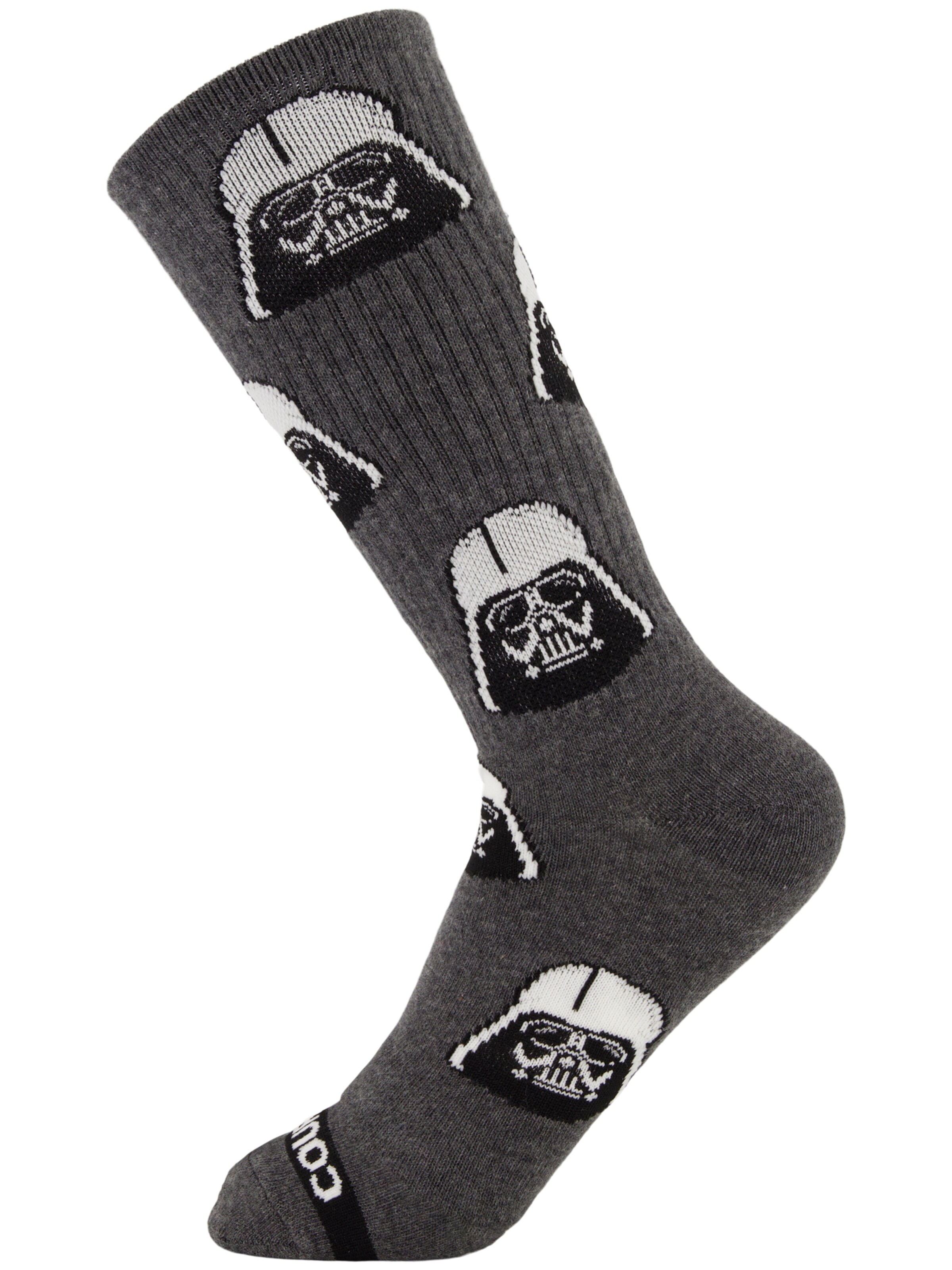 Chaussettes 'Star Wars' DISNEY en gris : devant