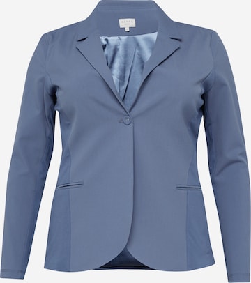 Blazer 'Jia' KAFFE CURVE en bleu : devant