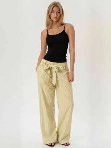 ITS MAY Regular Trousers ' Francesca ' in Yellow