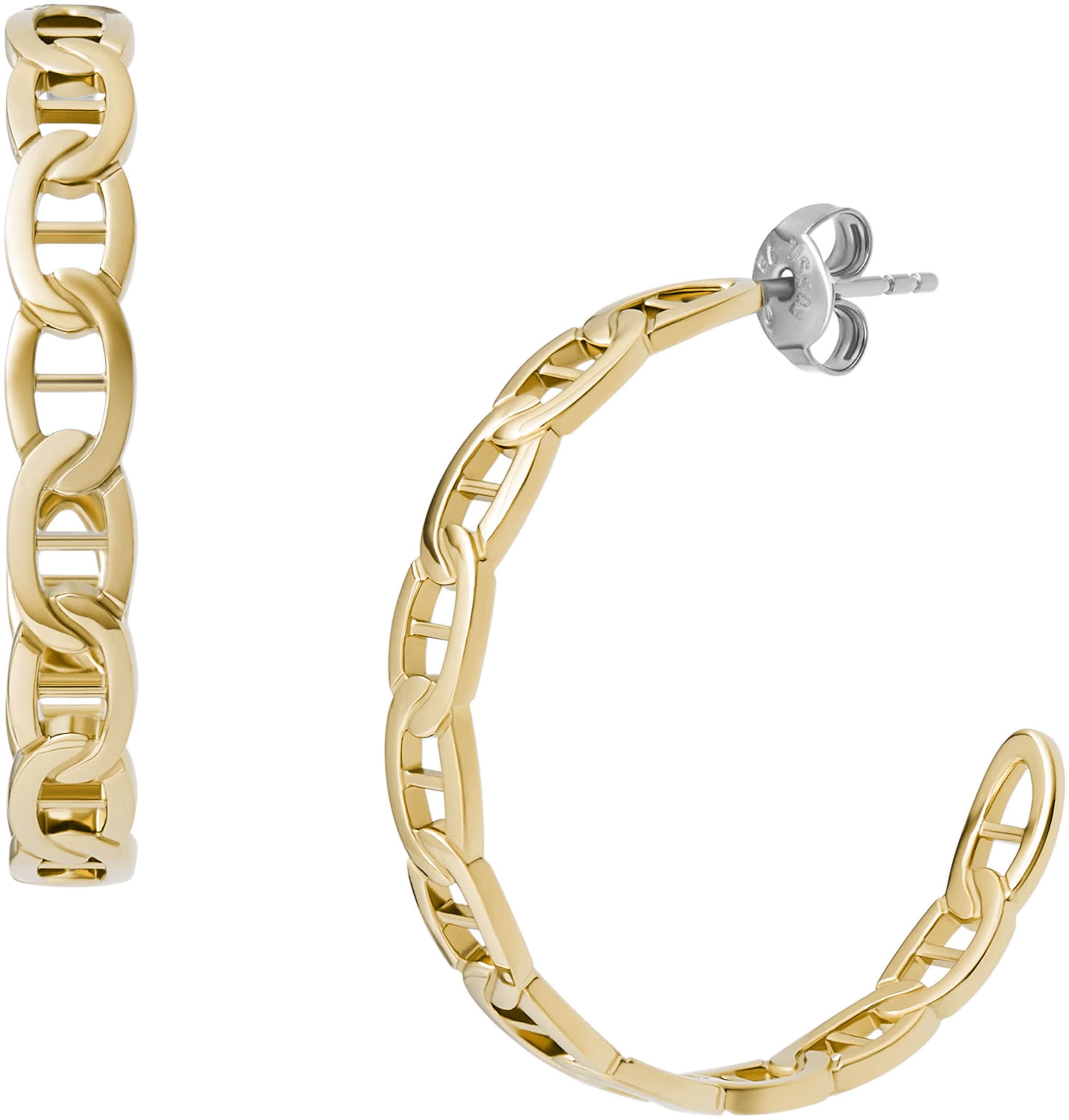 FOSSIL Ohrringe 'Heritage' in Gold: Vorderseite