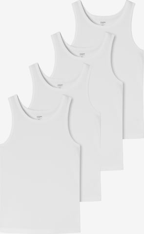 uncover by SCHIESSER Onderhemd in Wit: voorkant