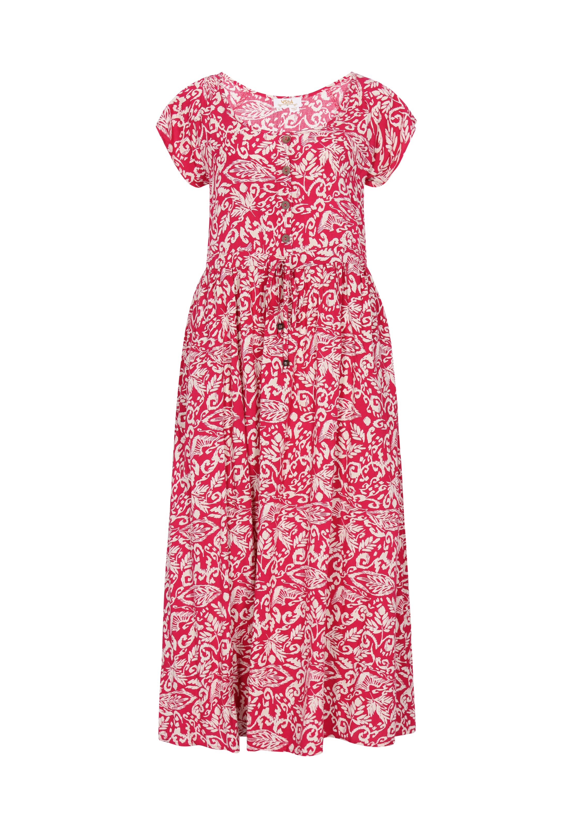 usha FESTIVAL - Vestido de verano en rosa: frente