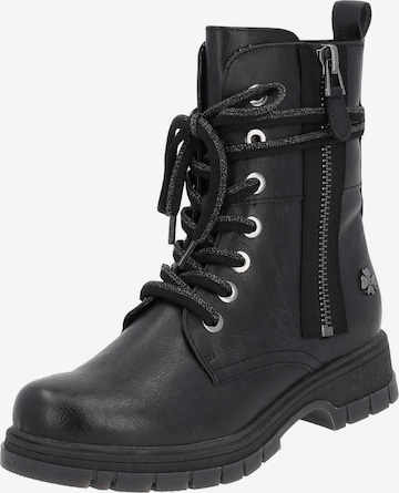 MARCO TOZZI by GUIDO MARIA KRETSCHMER Lace-Up Ankle Boots in Black: front