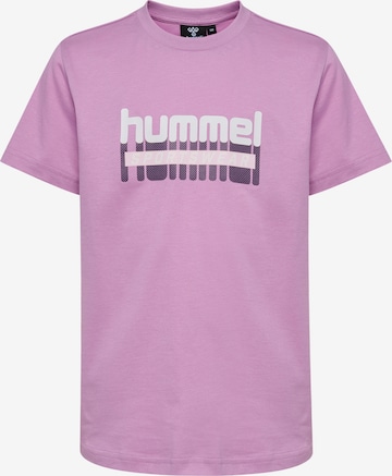 Hummel Functioneel shirt 'Tukas' in Lila: voorkant