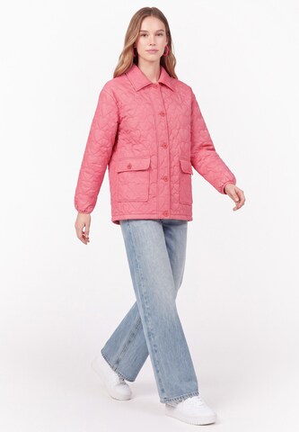 MYMO - Chaqueta de entretiempo en rosa