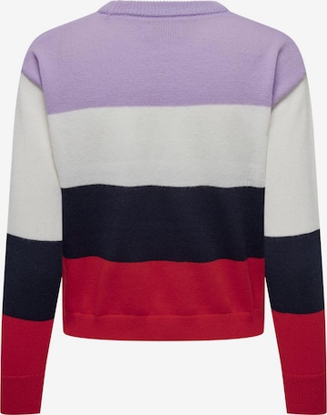 ONLY - Pullover 'XMAS DACHING' em mistura de cores