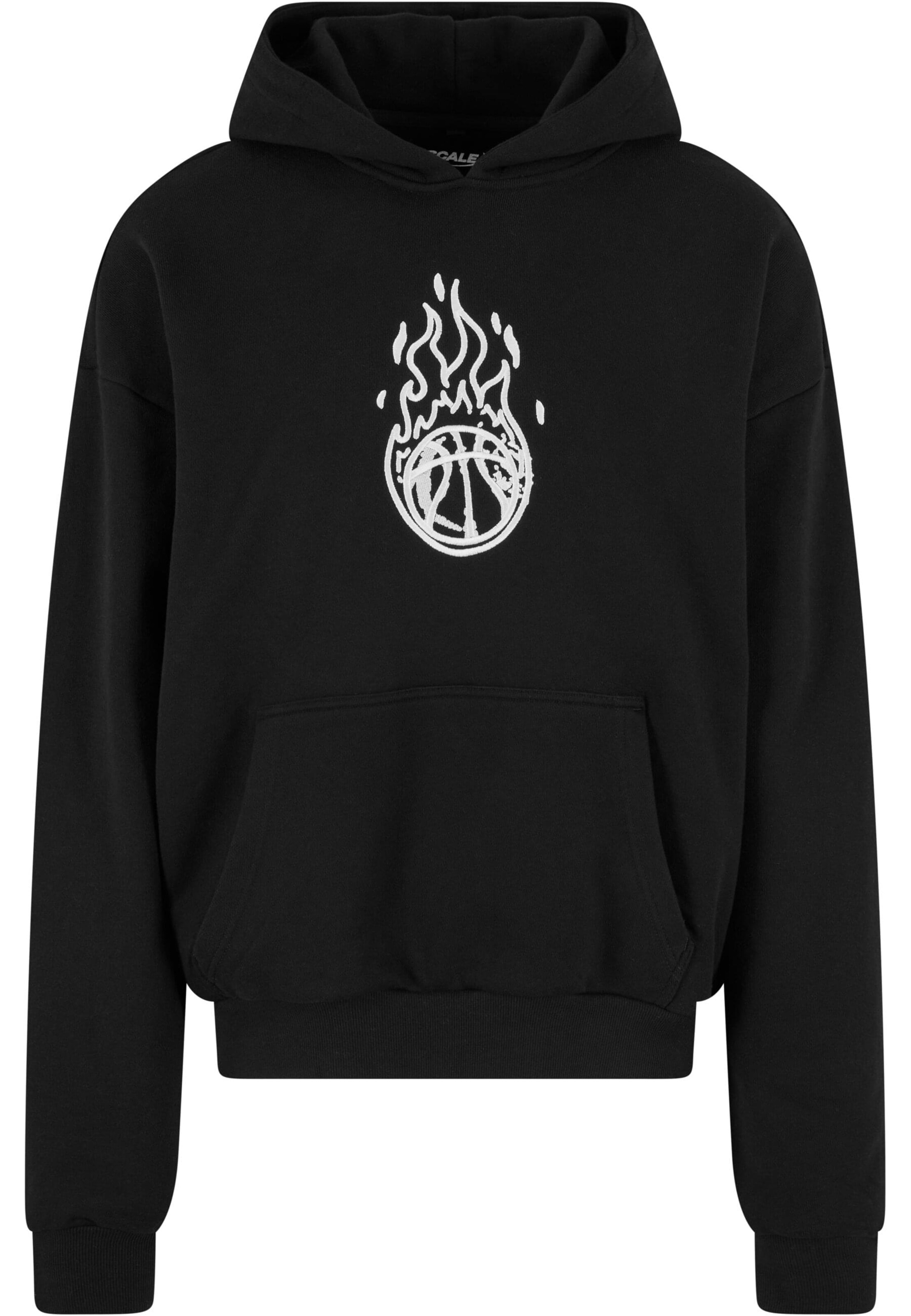 MT Upscale Mikina 'Teamdream' – černá: přední strana