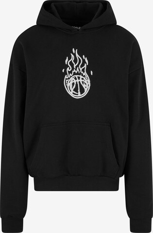 MT Upscale Sweatshirt 'Teamdream' in Black: front