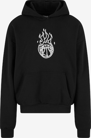 MT Upscale Sweatshirt 'Teamdream' in Black: front