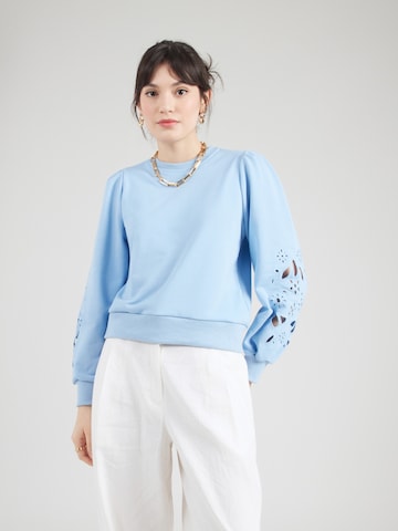 Felpa 'Lo44vera' di Hailys in blu: frontale